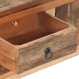 TV ormarić 120 x 30 x 40 cm masivno bagremovo i obnovljeno drvo | Eponuda.com