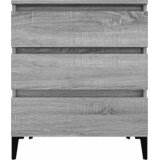  Komoda sivog hrasta sonome 60x35x70 cm od konstruiranog drva | shoptok.hr