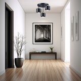 Luster na šipci 3xE27/35W/230V prečnik 30 cm crna/zlatna | Eponuda.com