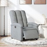 Maison Chic Električni naslanjač - Relax naslanjač svetlo sivo blago, (22062608) | Shoptok.si
