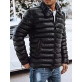 DStreet Kurtka męska skórzana czarna | Shoptok.si