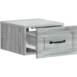  Noćni ormarić za montažu na zid Siva sonoma 34,5 x 33 x 20 cm | shoptok.hr