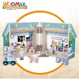  Playset Woomax Veterinar 9 Dijelovi 4 kom. 19 x 18 x 19 cm | shoptok.hr