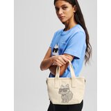 Karl Lagerfeld Shopper torba bež / crna | shoptok.hr