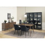 Unique Furniture Smeđi proširiv blagovaonski stol s pločom stola u dekoru hrasta 150x90 cm Barrali – | shoptok.hr
