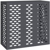 vidaXL Antracit Kovinski 110 x 50 x 105 cm Močan | Shoptok.si