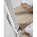 Kave Home Bijeli/u prirodnoj boji regal u dekoru hrasta 56x172x32 cm Aarhus – | shoptok.hr