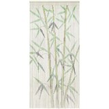 vidaXL Zavjesa za vrata protiv insekata Otisak bambusa 90x220 cm | shoptok.hr