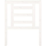  Uzglavlje za krevet bijelo 81 x 4 x 100 cm od masivne borovine | shoptok.hr