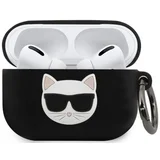 Karl Lagerfeld KLACAPSILCHBK AirPods Pro Case - black Choupette