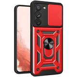  Hybrid Armor Camshield za Samsung Galaxy S23 Plus - Crvena KP24896 | Shoptok.si