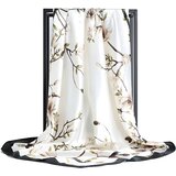  Šal KA-33858 - Bijela / Cvjetovi KP33858 | Eponuda.com