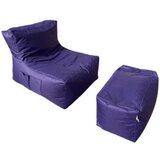 Atelier Del Sofa lazy bag set xxl sedir purple Cene