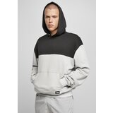 Urban Classics Upper Block Hoody Light Asphalt/Black Cijene
