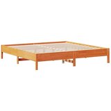 Krevet s regalom za knjige bez madraca 180x200 cm od borovine | shoptok.hr