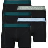 Boksarice JACWESLEY SOLID TRUNKS X5 Črna