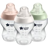 Tommee Tippee C2N Closer to Nature Baby Bottles Set steklenička za dojenčke 0m+ 3x260 ml | Shoptok.si