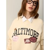 Sinsay Crewneck majica sa sportskim motivom | shoptok.hr