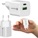 EverActive GaN SC-390Q wall charger with USB QC3.0 socket and USB-C PD PPS 30W Cijene