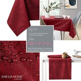 AmeliaHome Stolnjak Vesta 155x200 cm, bordo | shoptok.hr
