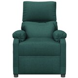  Električni naslanjač temno zeleno blago, (20927743) | Shoptok.si