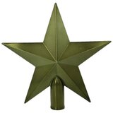 Molarem Home Vrh za božićno drvce - zvijezda 20 cm, maslinasto zelena Slike