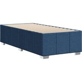 vidaXL Posteljni okvir moder 90x200 cm blago | Shoptok.si