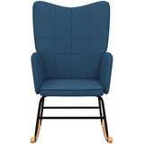  Stolica za ljuljanje od tkanine plava | shoptok.hr