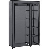  Sklopivi ormar sivi 110 x 45 x 175 cm od tkanine | shoptok.hr