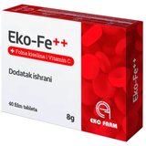 EKOFARM tablete eko fe++, 40 film tableta Cene