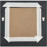 vidaXL Zidno ogledalo u baroknom stilu 40 x 40 cm crno | shoptok.hr