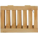  Košara za rublje 35 x 25 x 60 cm od masivne tikovine | Eponuda.com