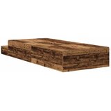  Krevet s ladicama s ladicama Staro drvo 80 cm Konstruirano drvo | shoptok.hr