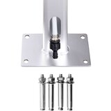  Vrtni tuš sa smeđom bazom 220 cm aluminijski | shoptok.hr