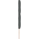  Naslon za glavu s gumbom tamnosiva 180 cm tkanina | shoptok.hr