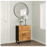  Komoda 60 x 33 x 75 cm od masivnog bagremovog drva | shoptok.hr
