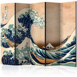  Paravan u 5 dijelova - Hokusai: The Great Wave off Kanagawa (Reproduction) II [Room Dividers] 225x172 | shoptok.hr