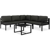 vidaXL Vrtna sedežna garnitura z blazinami 6-delna aluminij antracitna Cene