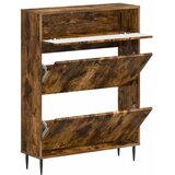  Ormar za cipele HAARLEM 78 x 24 x 103 cm Konstruirano drvo - Dimljeni hrast | shoptok.hr