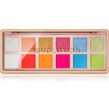Makeup Revolution The Icon Palette paleta sjenila za oči nijansa The Vibrant Icon Brights Palette 12x0.7 g Cijene