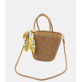 Sinsay Pletene torbica s ukrasnom maramom | shoptok.hr