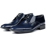 Ducavelli Shine Genuine Leather Men's Classic Shoes Navy Blue cene