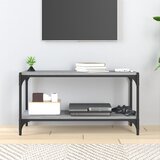 TV ormarić boja hrasta 80x33x41 cm konstruirano drvo i čelik | Eponuda.ba