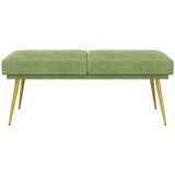  Klupa s dvostrukim slojem Svijetlo zelena 120 x 45 x 46 cm | Eponuda.com