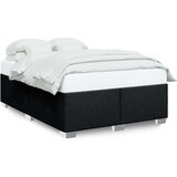 vidaXL okvir za krevet bez madraca crni 140 x 190 cm od tkanine | shoptok.hr
