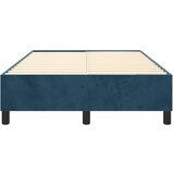  Okvir za krevet s oprugom tamnoplavi 120 x 200 cm baršunasti | shoptok.hr