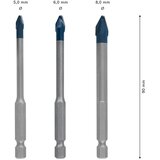 Bosch Set burgija Expert HEX-9 Hard Ceramic, 5×90; 6×90; 8×90 mm 2608902312, 3 dela | Eponuda.com