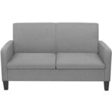 Maison Chic kavč - Sofa - Kanape dvosed 135x65x76 cm svetlo sive barve, (21727429) Cene