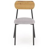  Trpezarijski set NANDO 84x54 cm siva/smeđa/crna | Eponuda.com