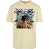 Mister Tee Men's T-shirt Days Before Summer Oversize - yellow | shoptok.hr
